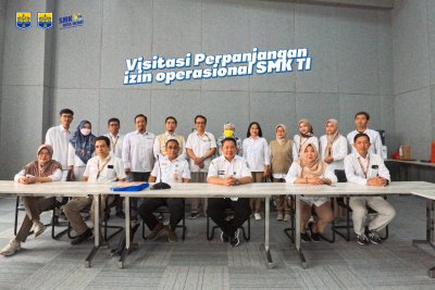 Visitasi Cabang Dinas Pendidikan Jatim Wilayah Kediri ke SMK TI Pelita Nusantara dalam Rangka Perpanjangan Izin Operasional