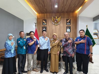 Perkuat Sinergi Pendidikan, Kepala Sekolah SMK Bhakti Wiyata dan SMK TI Pelita Nusantara Kunjungi Walikota Kediri